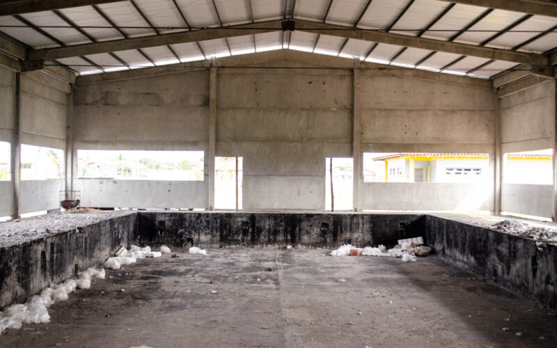 Construção do Centro de Desportos Aquáticos é retomada em Osório, no Litoral Norte do RS