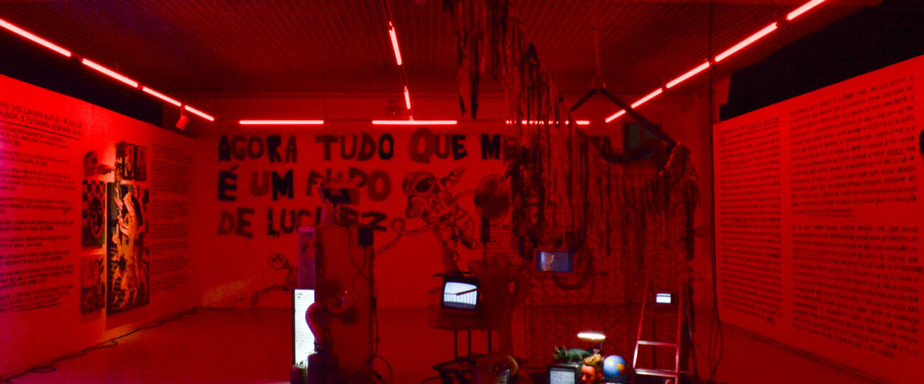 Visão ampla da obra