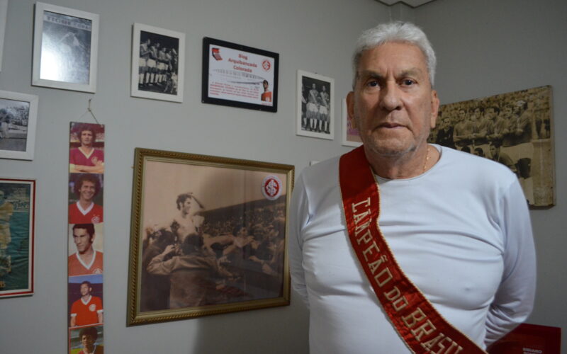 Bibiano Pontes: o primeiro jogador a completar 500 jogos pelo Internacional