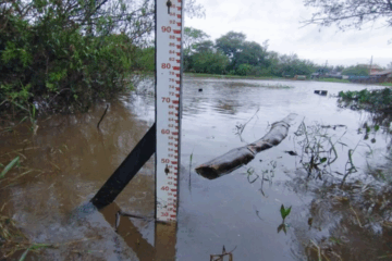 O que são cotas de inundação e como é feita a medição