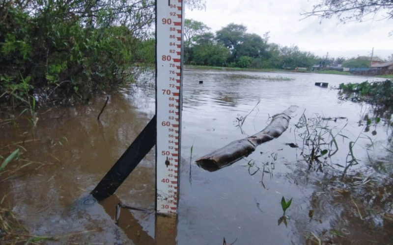 O que são cotas de inundação e como é feita a medição