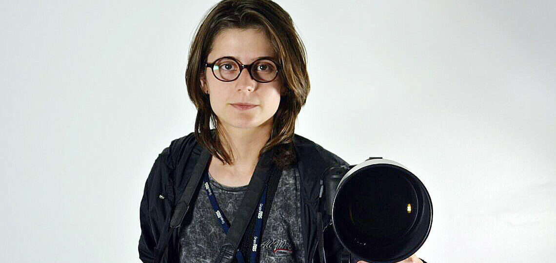 Apesar da pouca idade, Duda já acumula trabalho que a torna uma experiente profissional. Foto: Nícolas Córdova