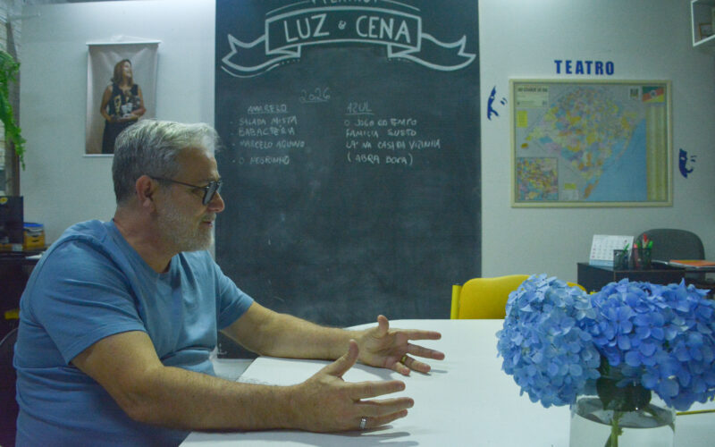 A visão empreendedora de um jovem que formou uma companhia de teatro há quase 50 anos em Novo Hamburgo