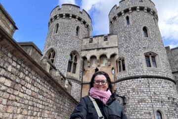 Brasileira transforma intercâmbio em trajetória no Castelo de Windsor