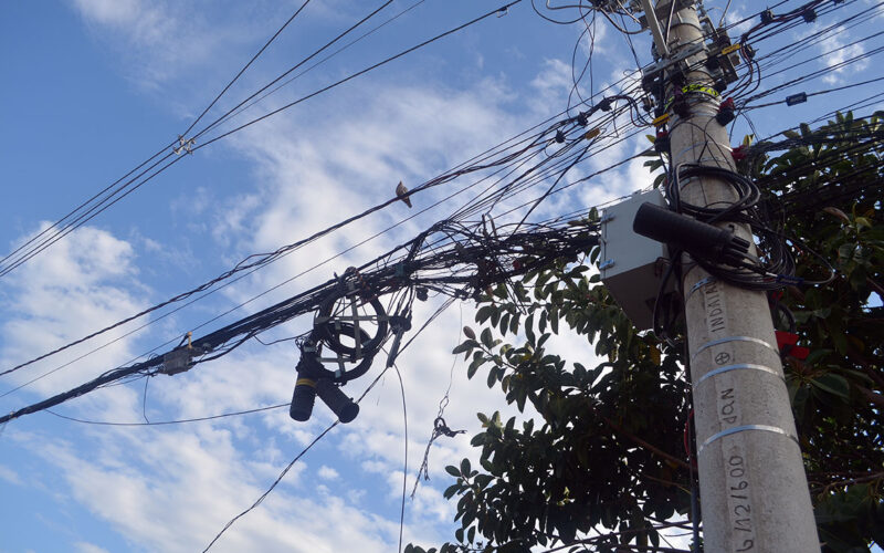 “É segurança zero”, diz empreendedora sobre o furto de fios em São Leopoldo