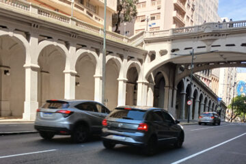 Do dendê ao coentro: cultura nordestina desembarca no Viaduto Otávio Rocha na reta final de obras